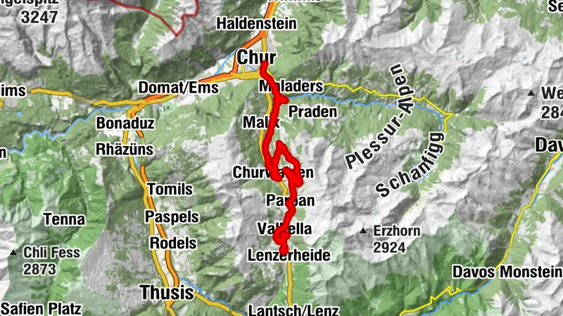 20 Miles Chur - Lenzerheide