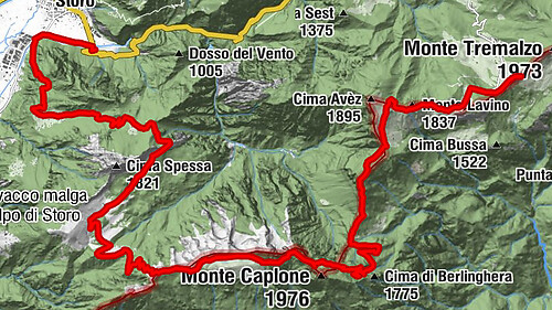 Ledro Alps Trek Alpiedi - Leg 1: from Storo to Tremalzo