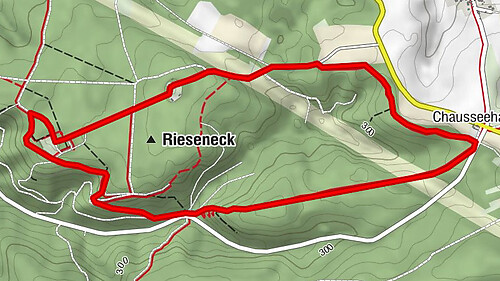 Zur Jagdanlage Rieseneck bei Hummelshain
