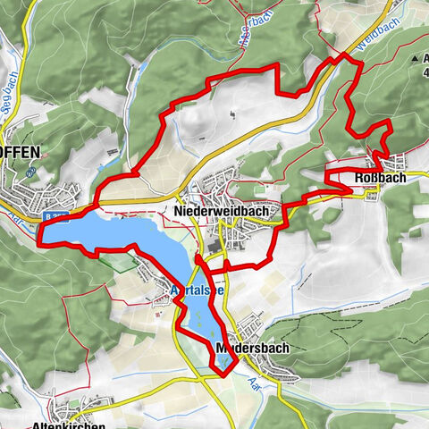 Aartalsee-Panorama-Rundwanderweg