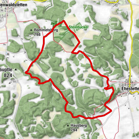 Rundweg ab Ehestetten