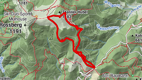 The Thannerhubel at Bourbach-le-Haut