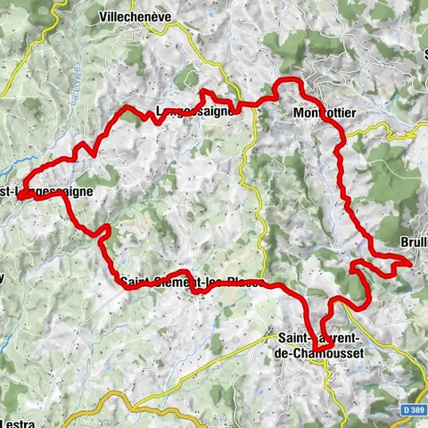 Monts du Lyonnais - The Chamousset country loop - 2.3