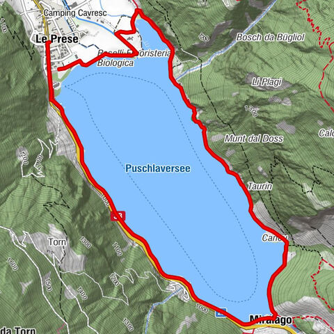 Giro del Lago - Le prese - Miralago