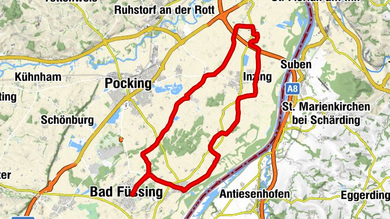 Sun route Bad Füssing