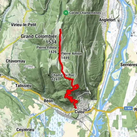 Hike: Grand Colombier from Culoz