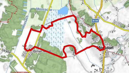 Wanderung Hackenbuch - Moosdorf