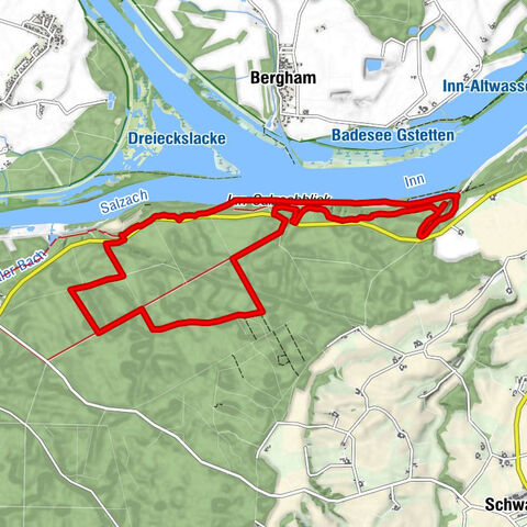 Wanderung Salzach-Inn Blick