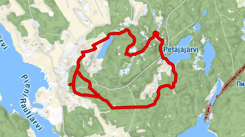 Mikkiksen Tarinapolku Hiking Trail, Parikkala