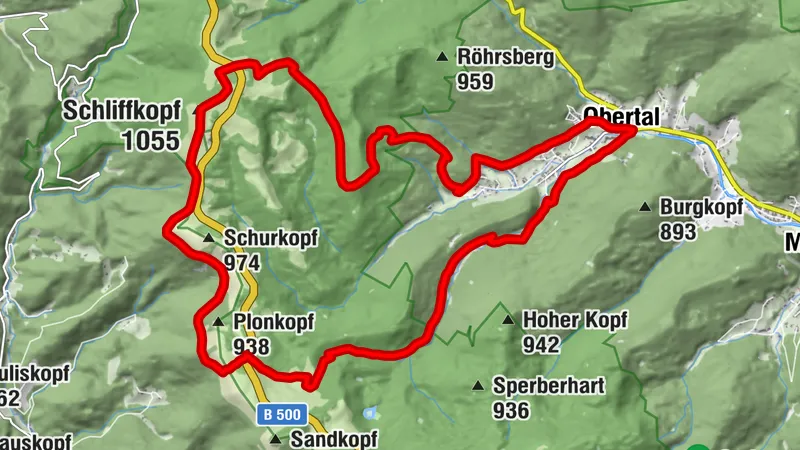 Baiersbronn Sky Route: altitude route