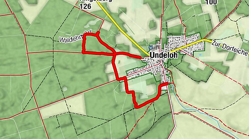 Kleine Wanderung ab/bis Undeloh abseits des Heidschnuckenwegs