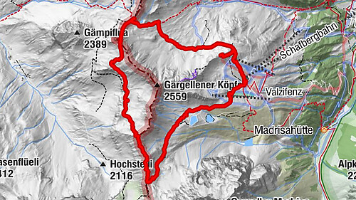 Gargellen - Schmugglertour -Gafiersee