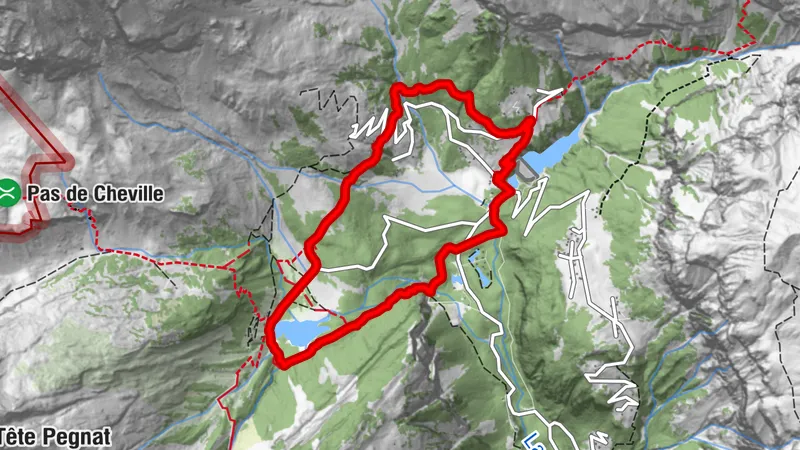Tour de l'éboulement des Diablerets