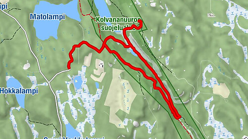Kolvananuuro nature trail