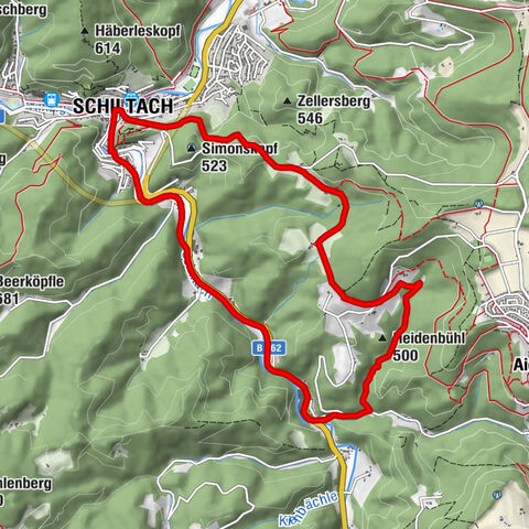 FREI.GANG Schiltach: panoramic hiking route to Hinterlehengericht