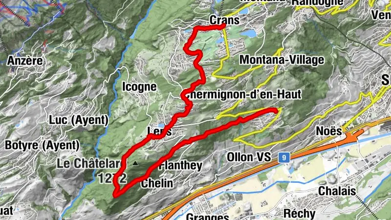 Crans - Lens - Grand Bisse