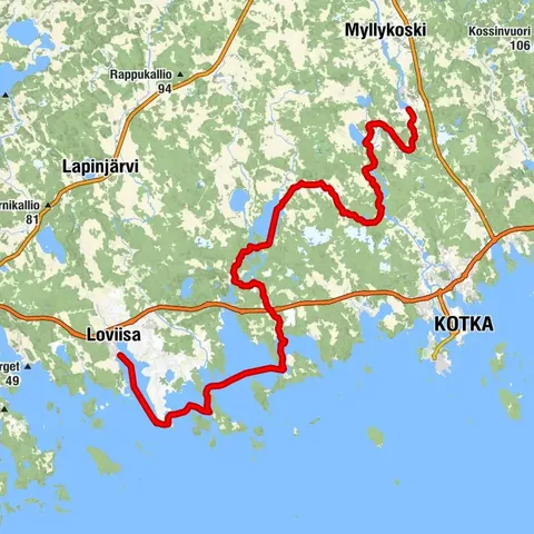 Paddling expedition Inkeroinen - Loviisa