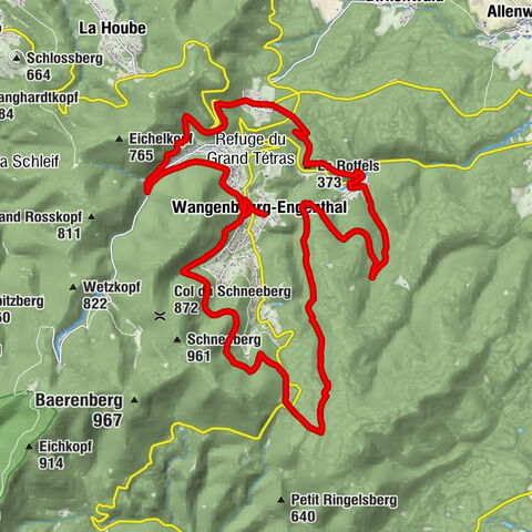 MTB Base Route 2 La Suisse d'Alsace
