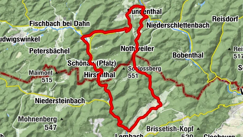 Cross-border bike route “from side to side”