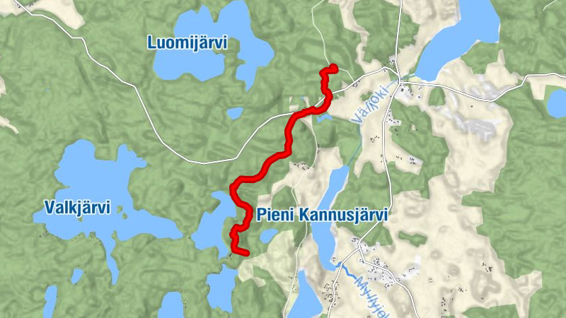 Portimo trails - Luomakangas-Siliävuori, Hamina