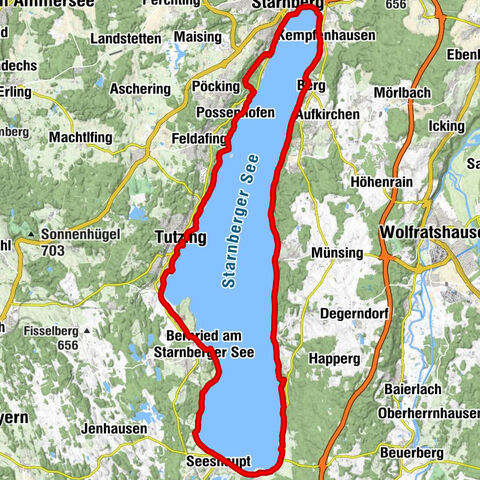 Ultra Hike um den Starnberger See