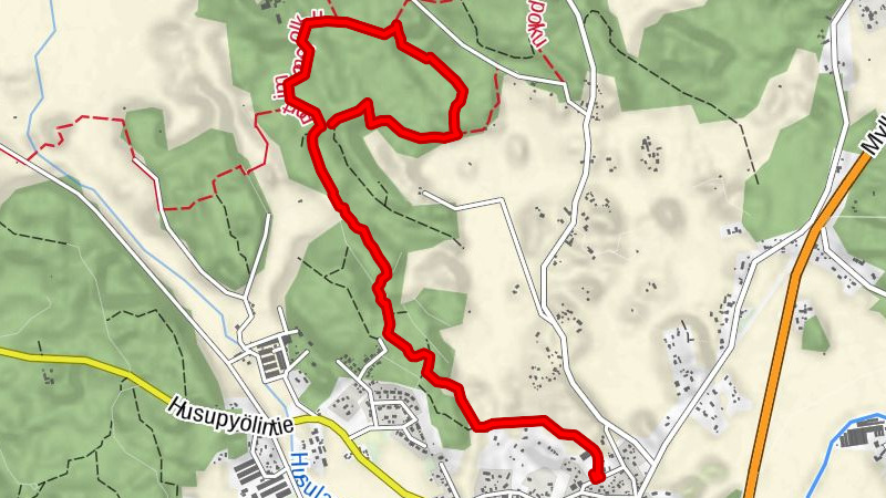 Portimo trails - Vehkalinna-Kuntohuhta, Hamina