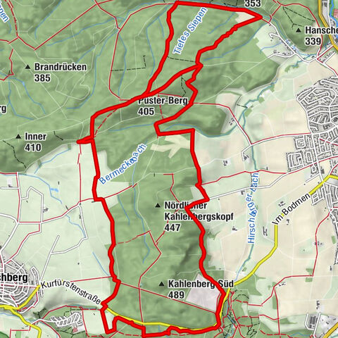 MTB – circular route in the Bilstein Valley no. 47