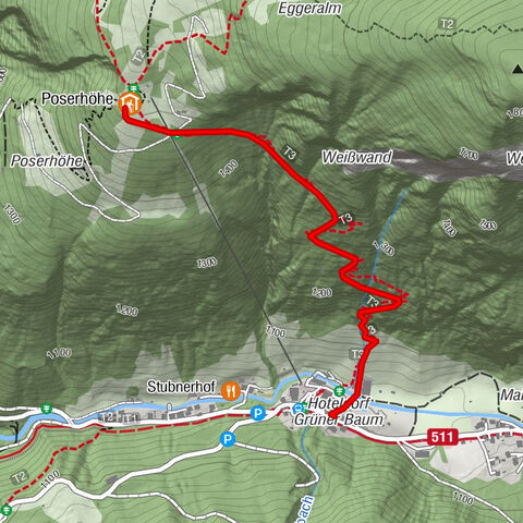 Hike to Poserhöhe