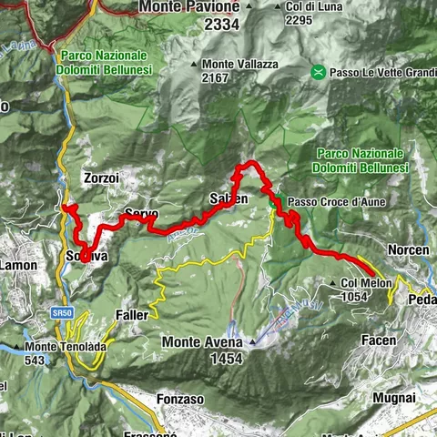 Croce d'Aune Pass