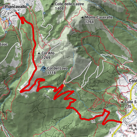 Výstup na Giro d'Italia Aviano - Piancavallo (P002)