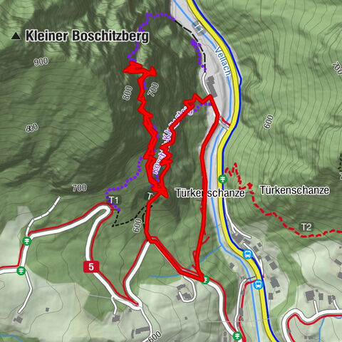 Koschlak Klettersteig BC, D