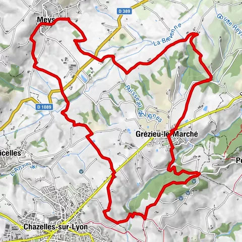Circuit VTT 124 - Brévenne Gimond