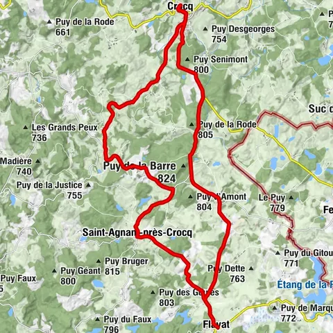 Boucle Vélo N°41 - Balade sur le plateau de Millevaches