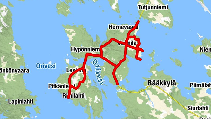 Karelianpolut / Saaristo Trail, Rääkkylä