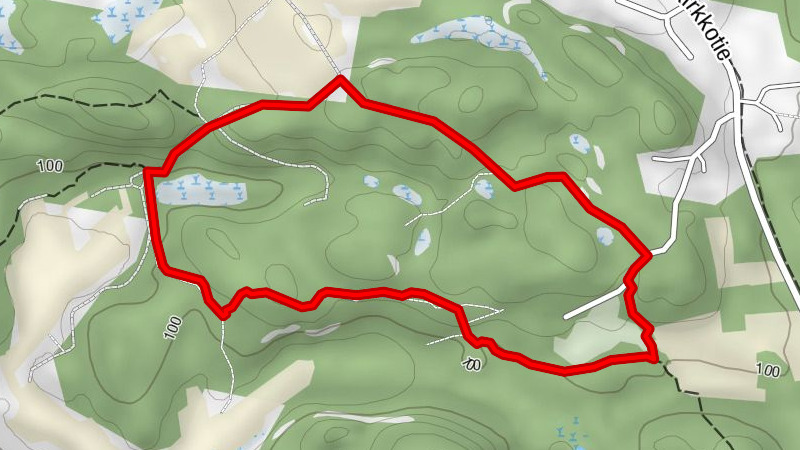 Piilovaara trail, Tohmajärvi