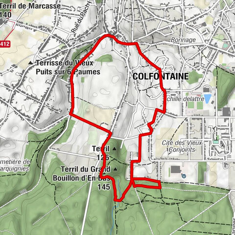 Colfontaine - Terril du Grand Bouillon d'En Bas - Terril