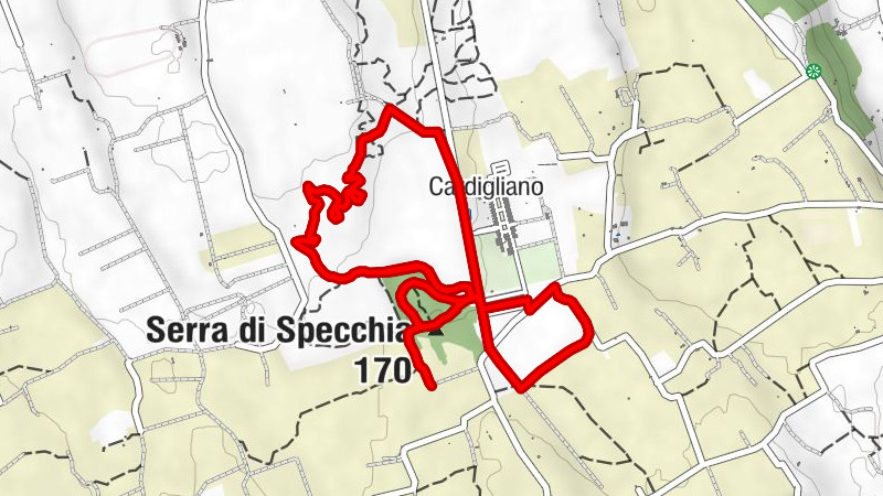 Specchia - Cardigliano - Serra di Specchia
