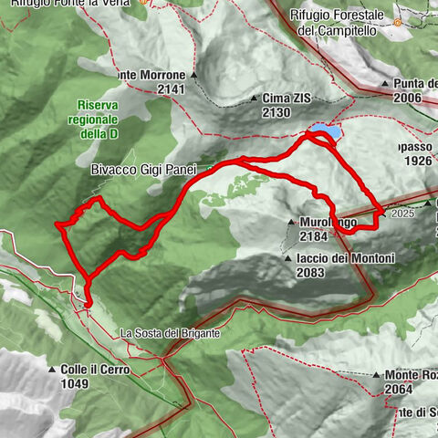Cartore - Bivacco Gigi Panei - Punta Maurizio Casalini