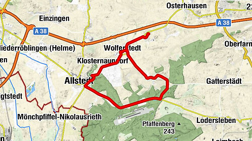 Mittelhausen - Andreaskirche - Allstedt - St. Veit