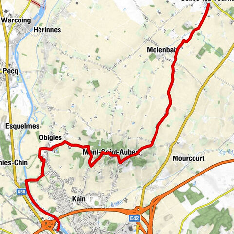 Tournai - Mont-Saint-Aubert - Les Pèlerins - Celles