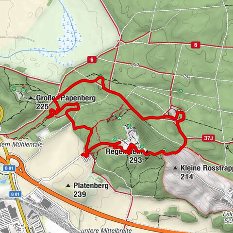 Blankenburg - Kleine Sandhöhlen - Regenstein