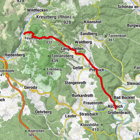 Zum Hirschen - Kissinger Hütte - Feuerberg (Rhön) - Pension "Zum Stern"