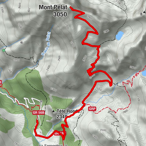Uvernet-Fours - Mont Pelat