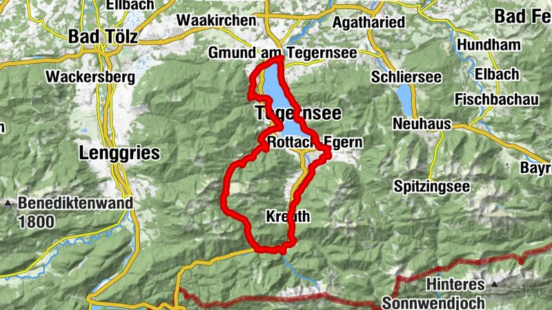 E-MTB gourmet route