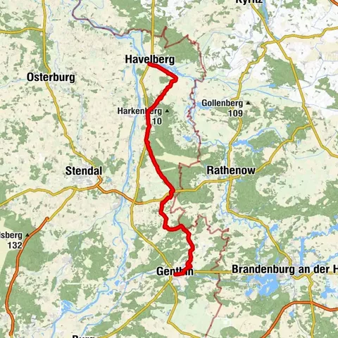Altmark circuit: From the Hanseatic city of Havelberg to Genthin