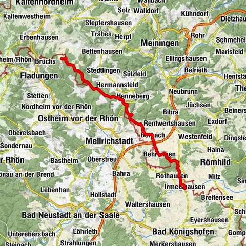 "Green Belt Thuringia" Hike - Stage 7