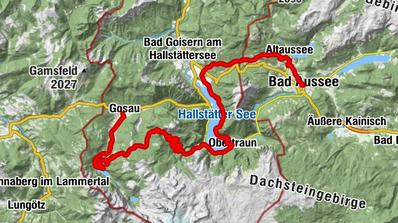 BergeSeen 05 with the eMTB from Gosau to Bad Aussee