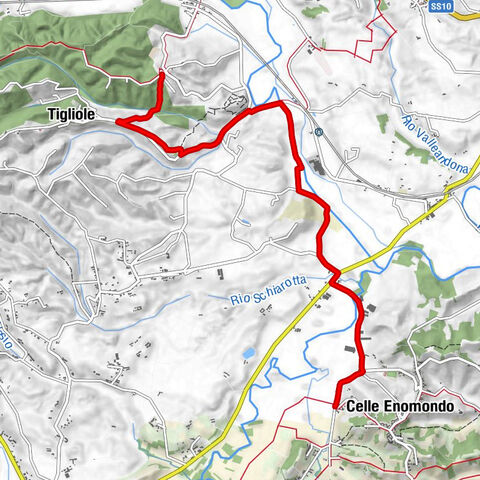 Via dei Santi | Stage 2 Celle Enomondo San Pancrazio - Tigliole Hamlet San Carlo