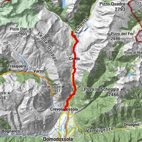 Via dello Sbrinz - Via del Gries | Stage 1 Crevoladossola - Baceno