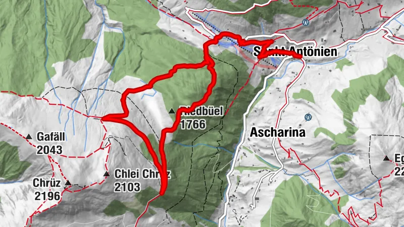 Circular hike through the moor landscapes of St. Antönien